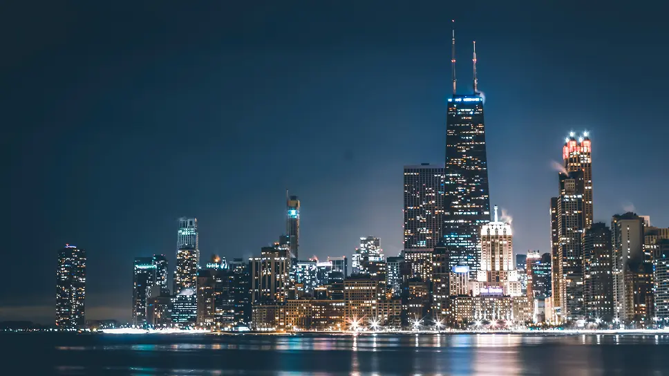 Chicago, Illinois cityscape