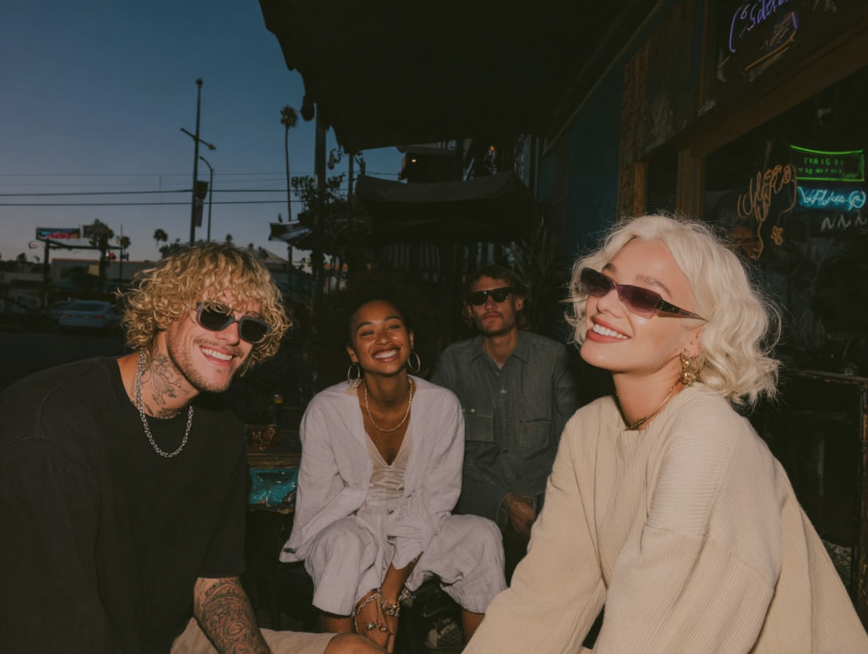 Friends enjoying time together